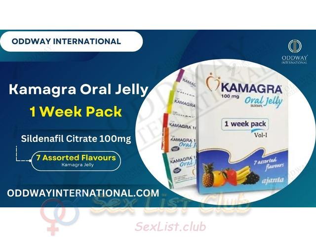 Buy Kamagra Oral Jelly 7 Assorted Flavours One Week Pack