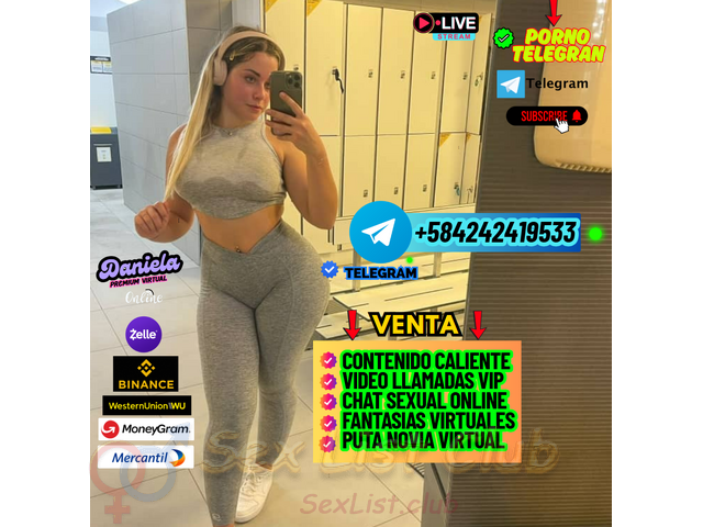 PUTA ONLINE BELLA RUBIA TELEGRAM SERVICIOS VIRTUALES PORNO VIP