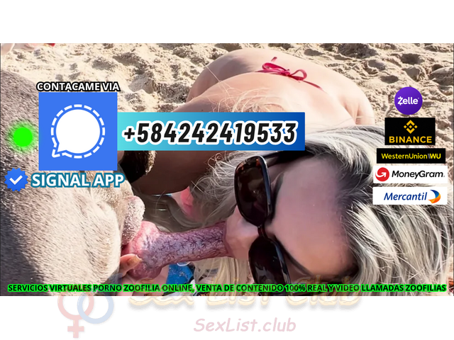 ZOOSEX CHICA ONLINE SEXO ANIMAL ZOOFILIASEXUAL VENTA SERVICIOS VIRTUALES